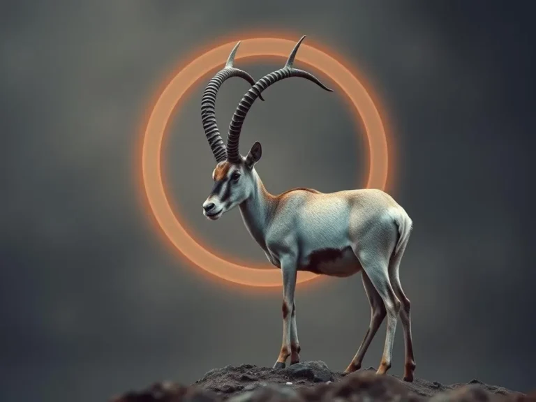 The Addax: A Symbol of Resilience and Adaptability