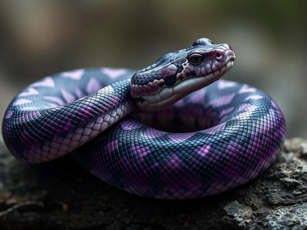 amethystine python symbolism and meaning