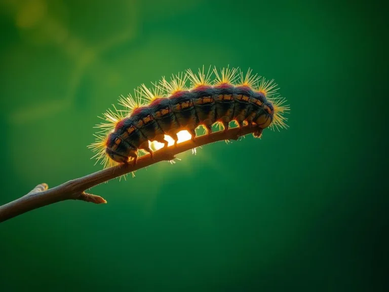 The Mystical Symbolism of the Angled Sunbeam Caterpillar