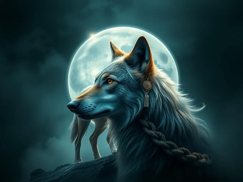 arabian wolf symbolism and meaning