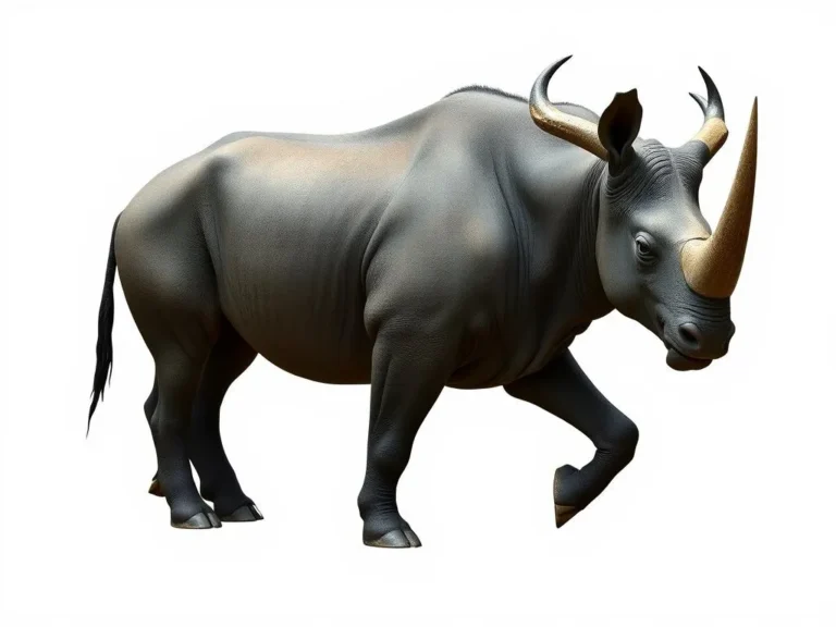 Arsinoitherium: A Symbol of Strength and Resilience in Prehistoric Times