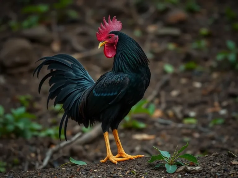 The Enigmatic Ayam Cemani: Symbolism and Spiritual Significance