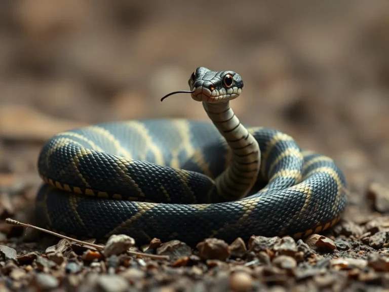 Unrveling the Mystique of the Banded Krait: Symbolism and Spiritual Significance