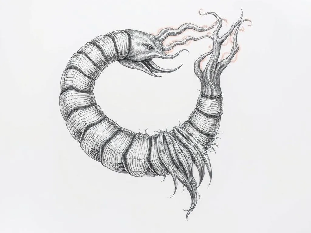 Bearded Fireworm Symbolism and Spirit Animal