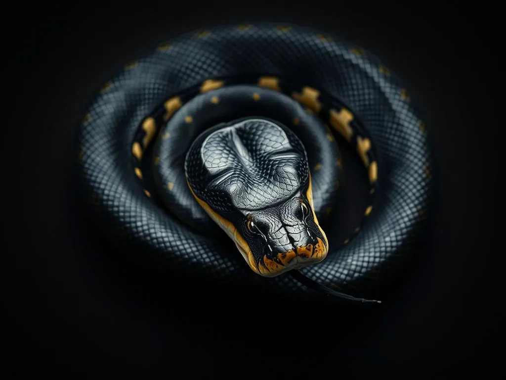 black headed python symbolism and meaning