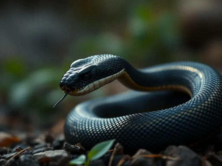 The Enigmatic Black Mamba: Symbolism and Spiritual Significance