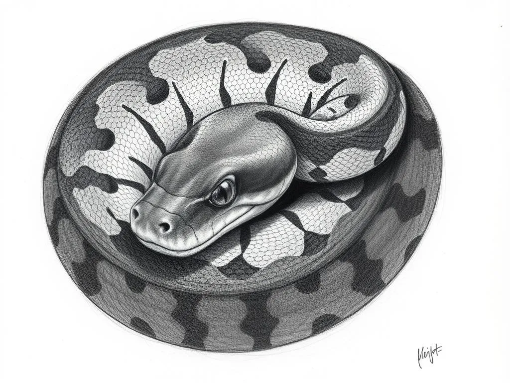 Black Pastel Ball Python Symbolism and Spirit Animal