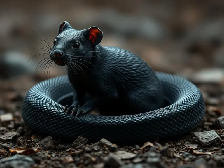 Unrveling the Symbolism of the Black Rat Snake