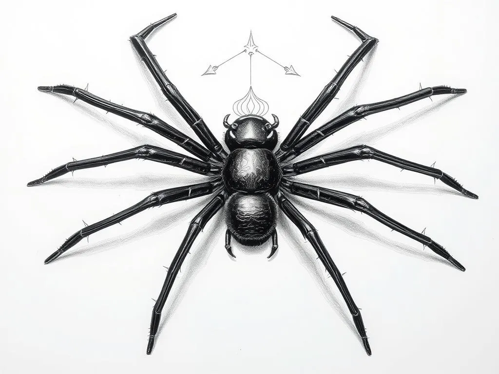 Black Widow Spider Symbolism and Spirit Animal