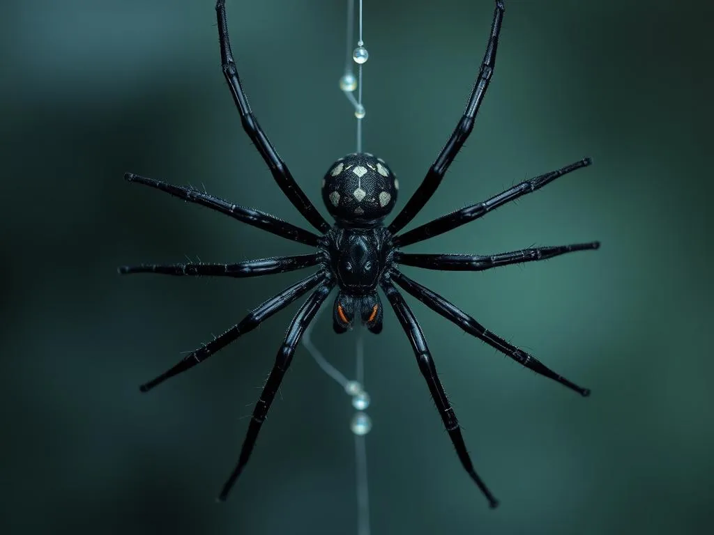 black widow spider symbolism and meaning