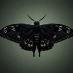 black witch moth symbolism and meaning