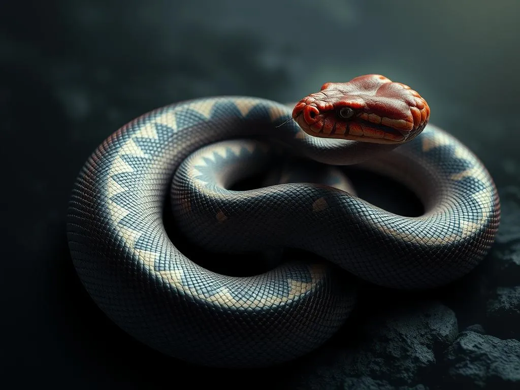 blood python symbolism and meaning