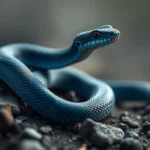 blue racer symbolism and meaning