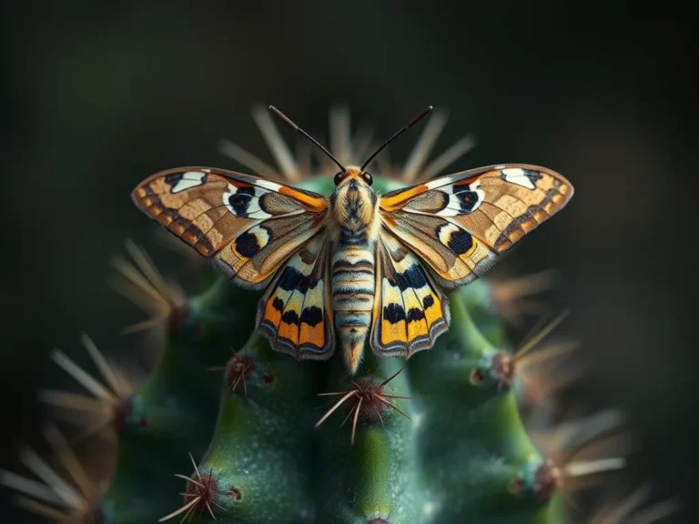 Cactus Moth: A Symbol of Resilience and Transformation