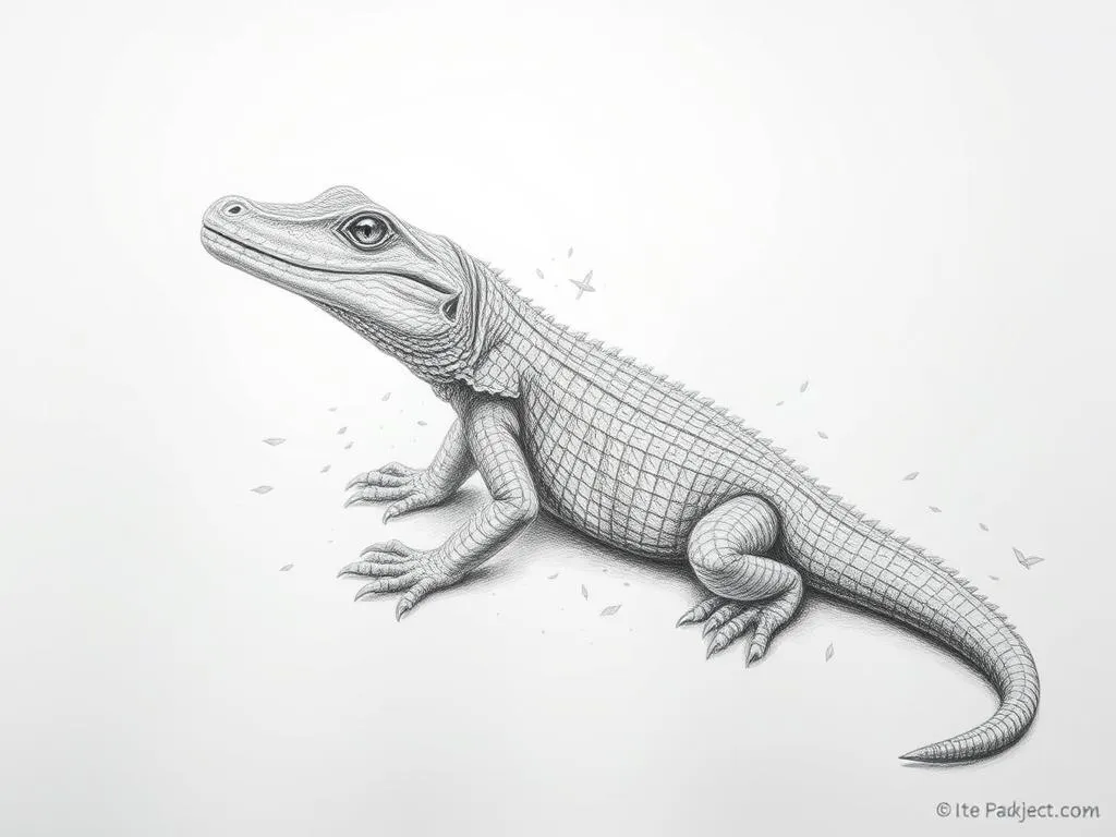 Caiman Lizard Symbolism and Spirit Animal