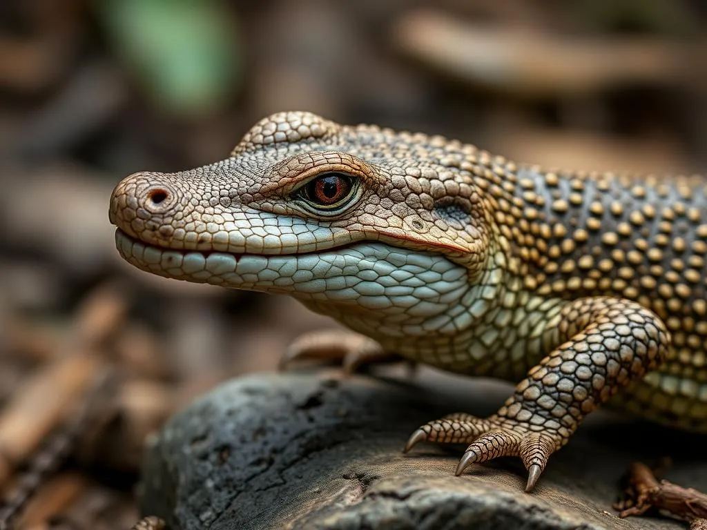 caiman lizard symbolism and meaning