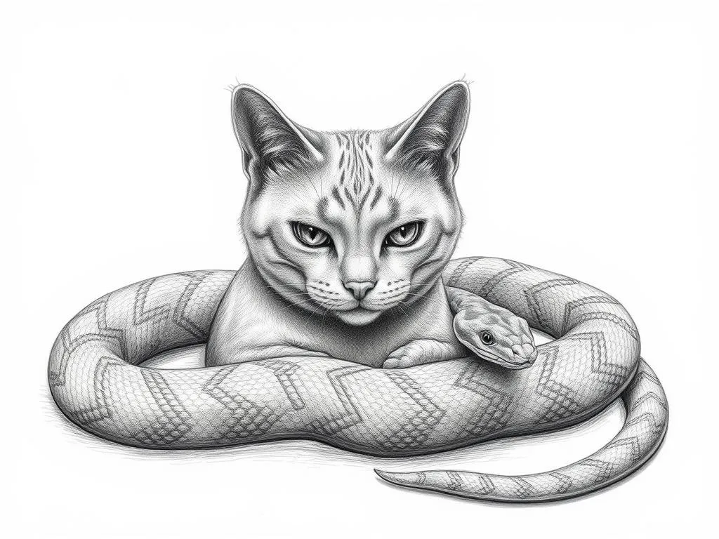 Cat Snake Symbolism and Spirit Animal