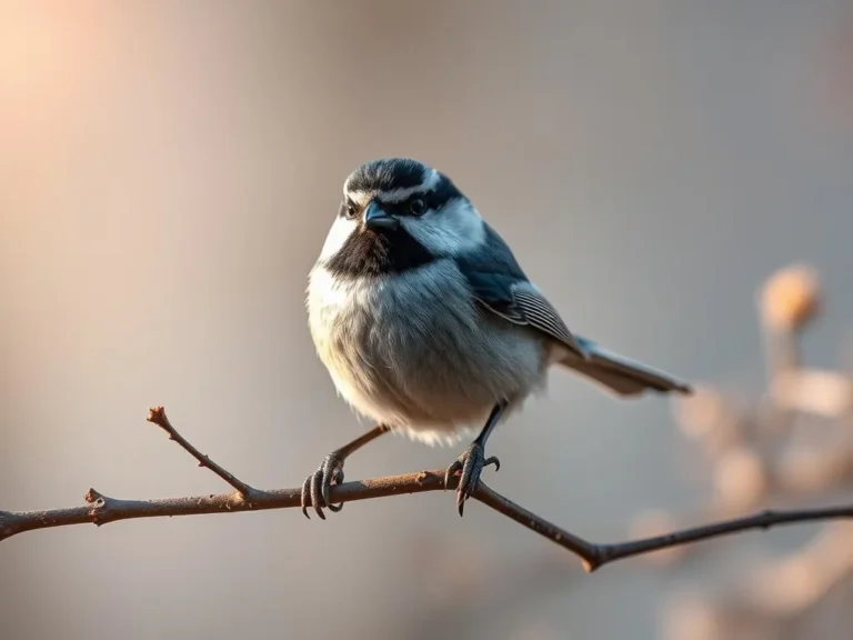 Chickadee: A Feathered Messenger of Joy and Resilience