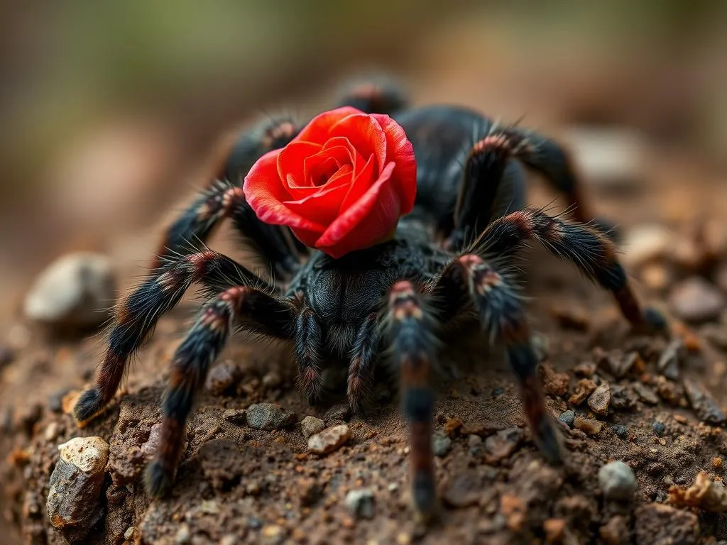 chilean rose tarantula symbolism and meaning