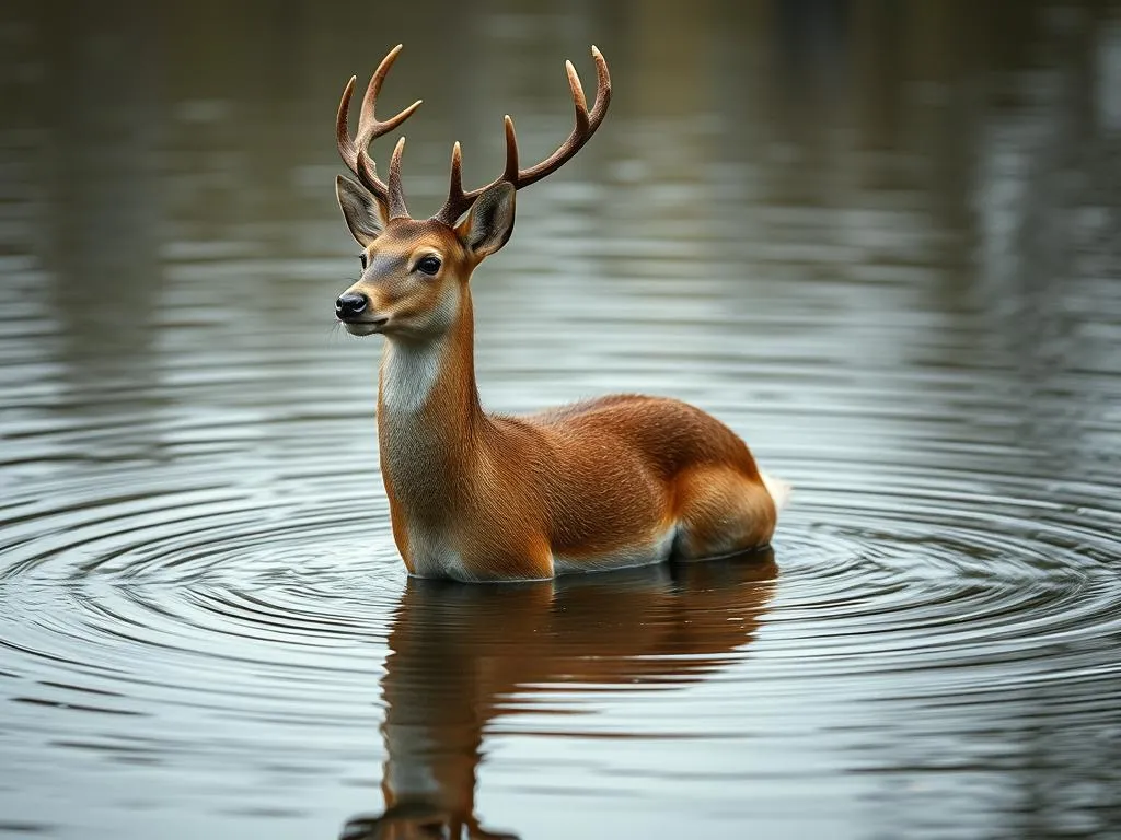 chinese water deer symbolism and meaning