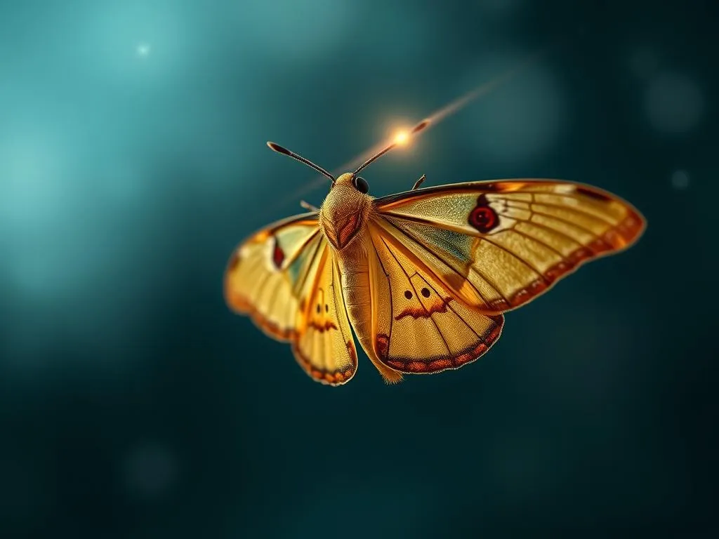 comet moth symbolism and meaning