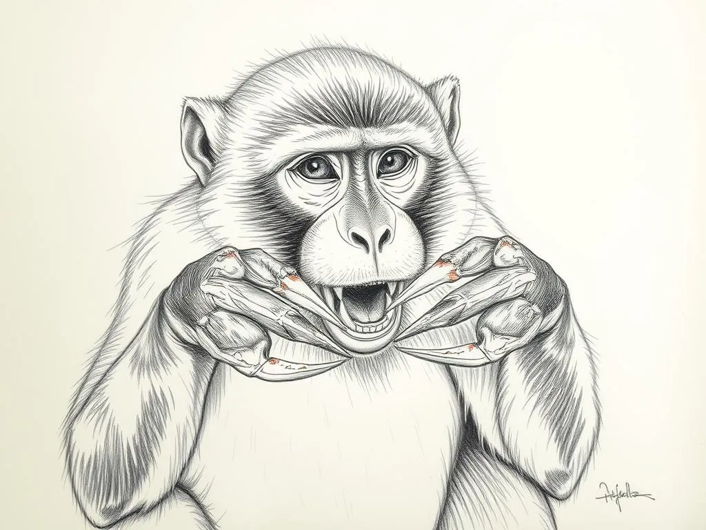 Crab Eating Macaque Symbolism and Spirit Animal