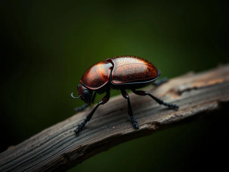 The Enigmatic Deathwatch Beetle: Symbolism and Spiritual Insights