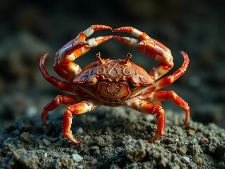 The Enigmatic Decorator Crab: Symbolism and Spiritual Insights