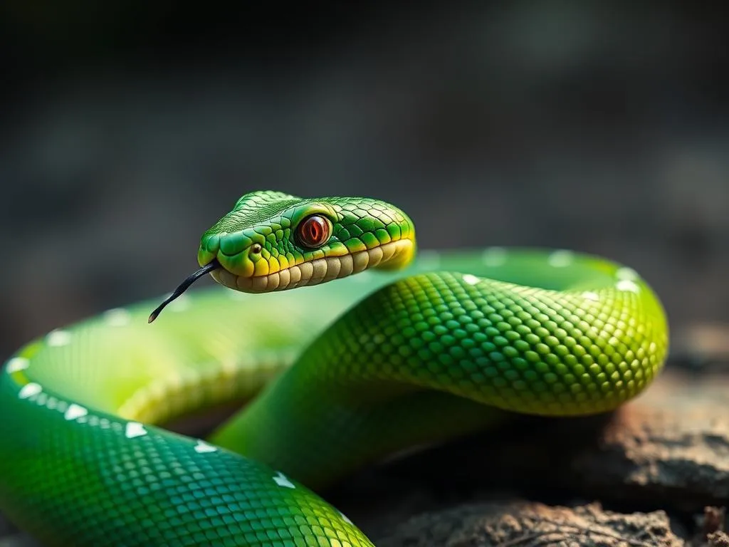 eastern green mamba symbolism and meaning