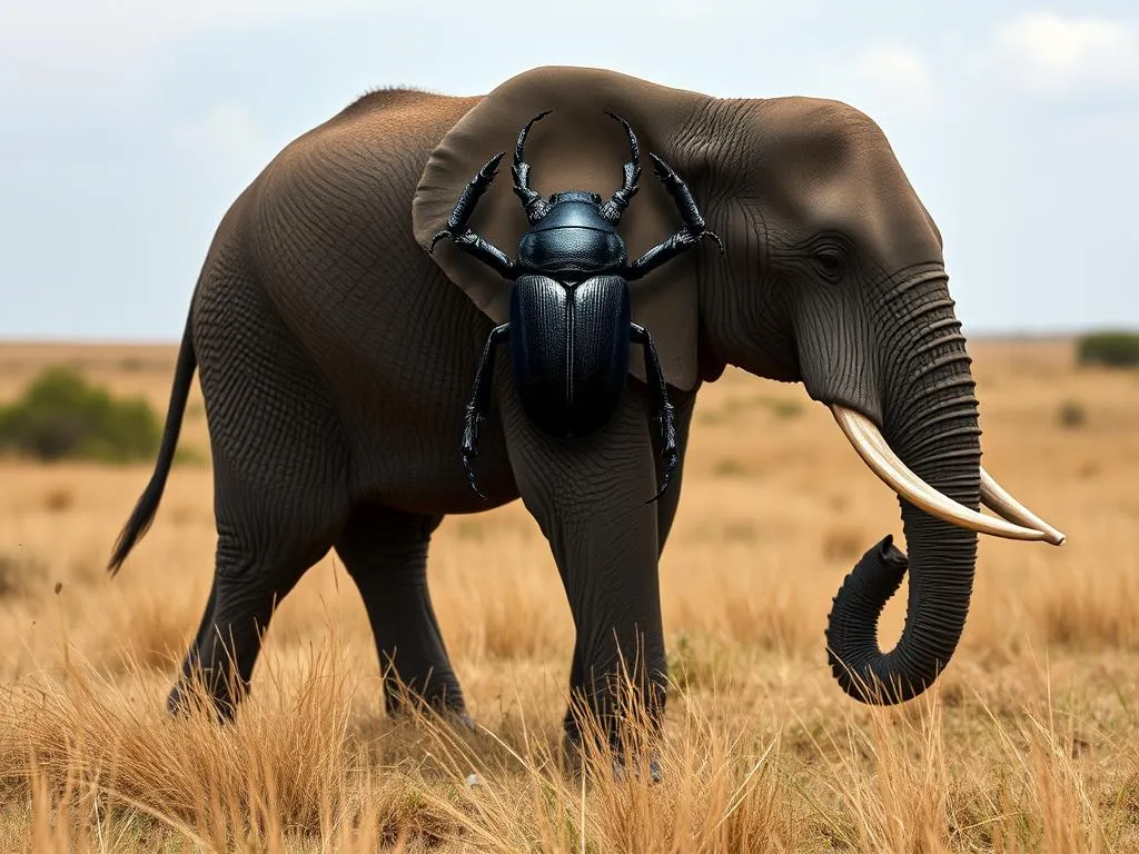 elephant beetle symbolism and meaning