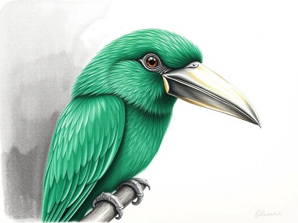 Emerald Toucanet Symbolism and Spirit Animal