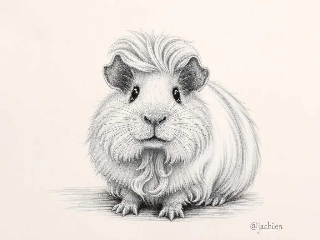 English Crested Guinea Pig Symbolism and Spirit Animal