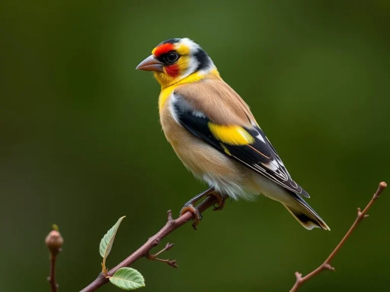 The Enigmatic European Goldfinch: A Symbol of Beauty and Transformation