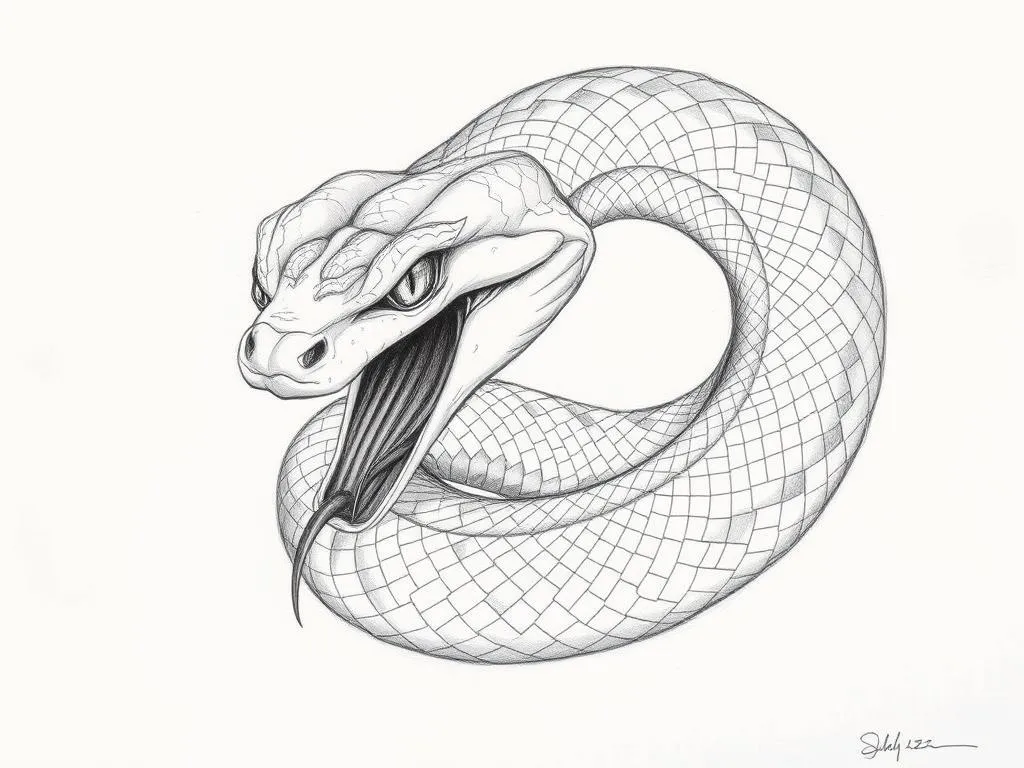 Fierce Snake Symbolism and Spirit Animal