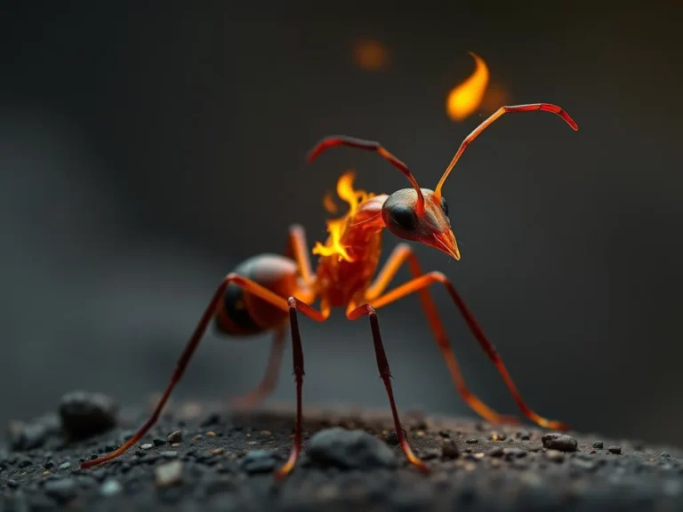 Embracing the Fire Ant Spirit Animal: Lessons from Nature’s Resilient Builder