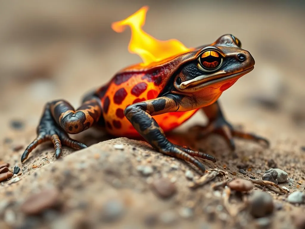 fire bellied toad symbolism and meaning