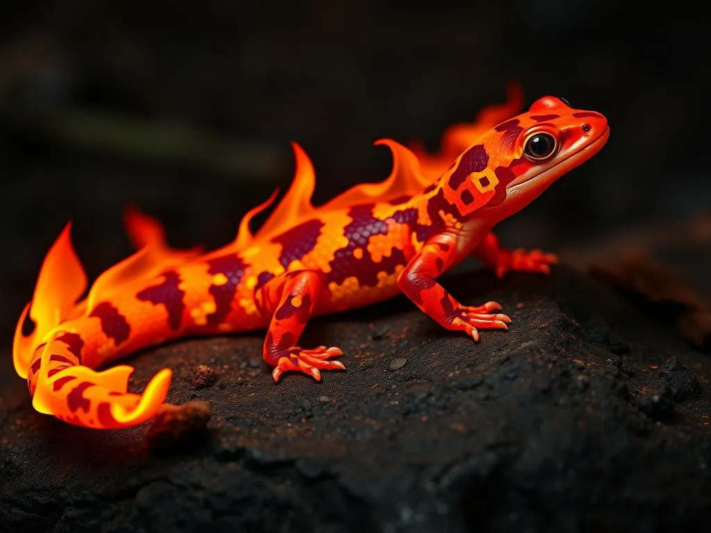 fire salamander symbolism and meaning