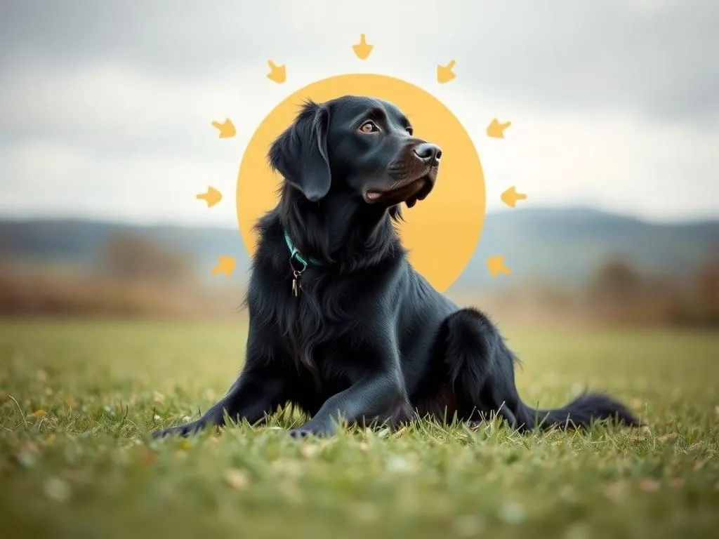 flat coated retriever symbolism and meaning