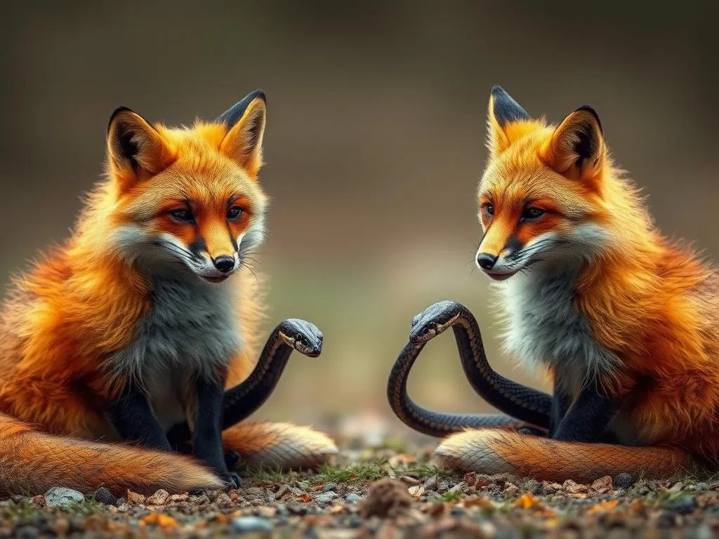 fox snakes symbolism and meaning