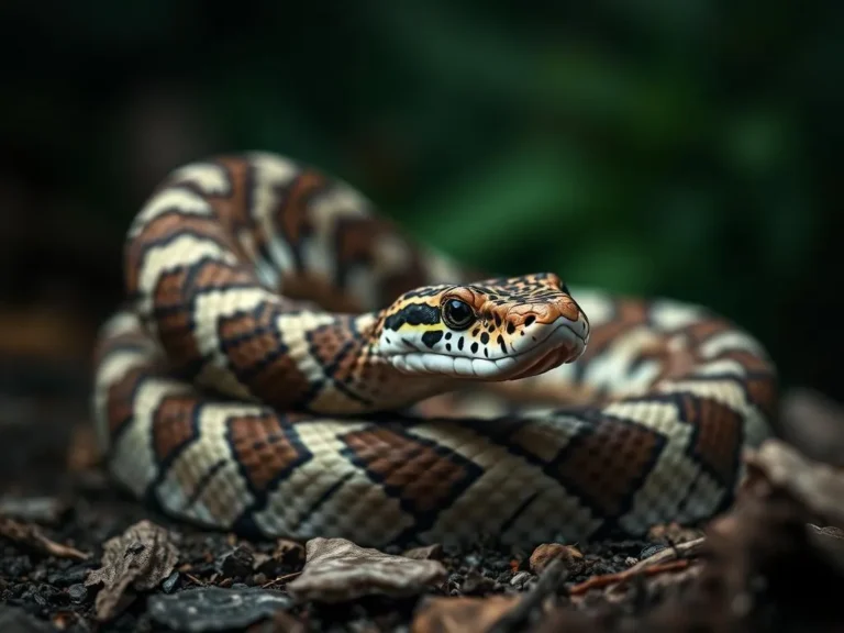 The Gaboon Viper: A Symbol of Transformation and Resilience