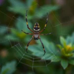 garden spider symbolism and meaning