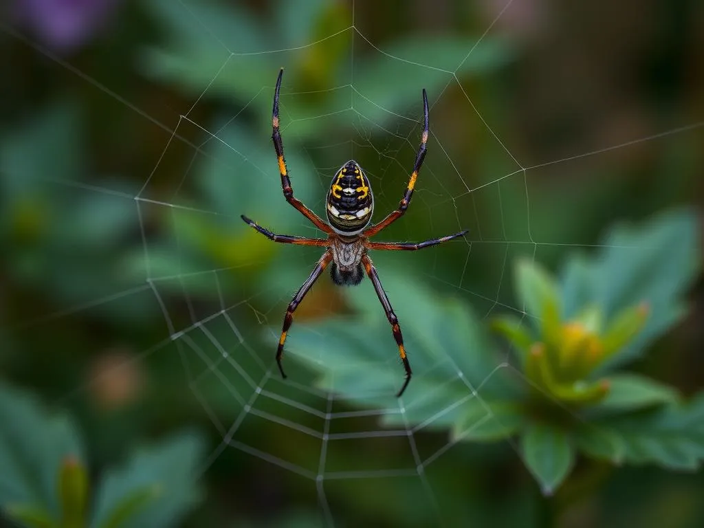 garden spider symbolism and meaning