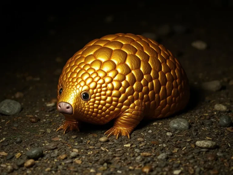 The Enigmatic Giant Golden Mole: Symbolism and Spiritual Insights