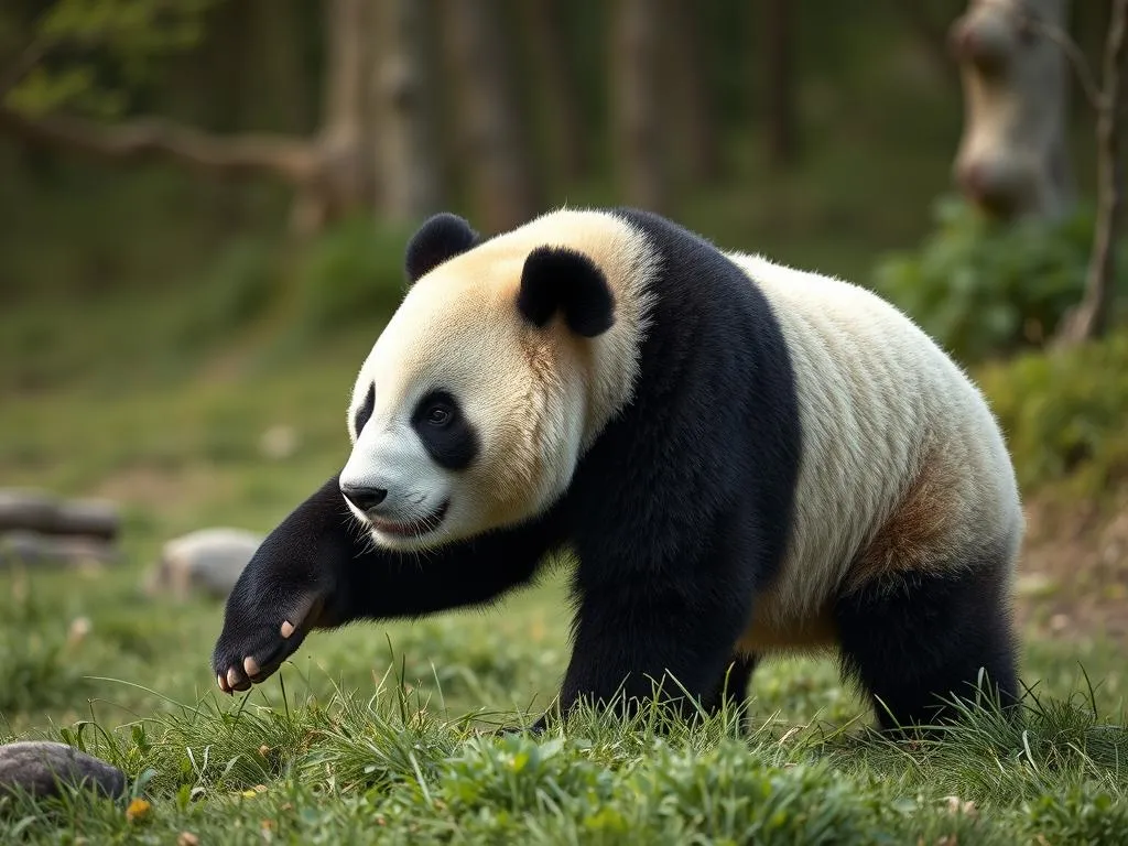 giant panda bear symbolism and meaning