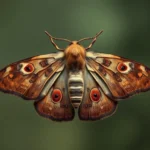 giant wood moth symbolism and meaning