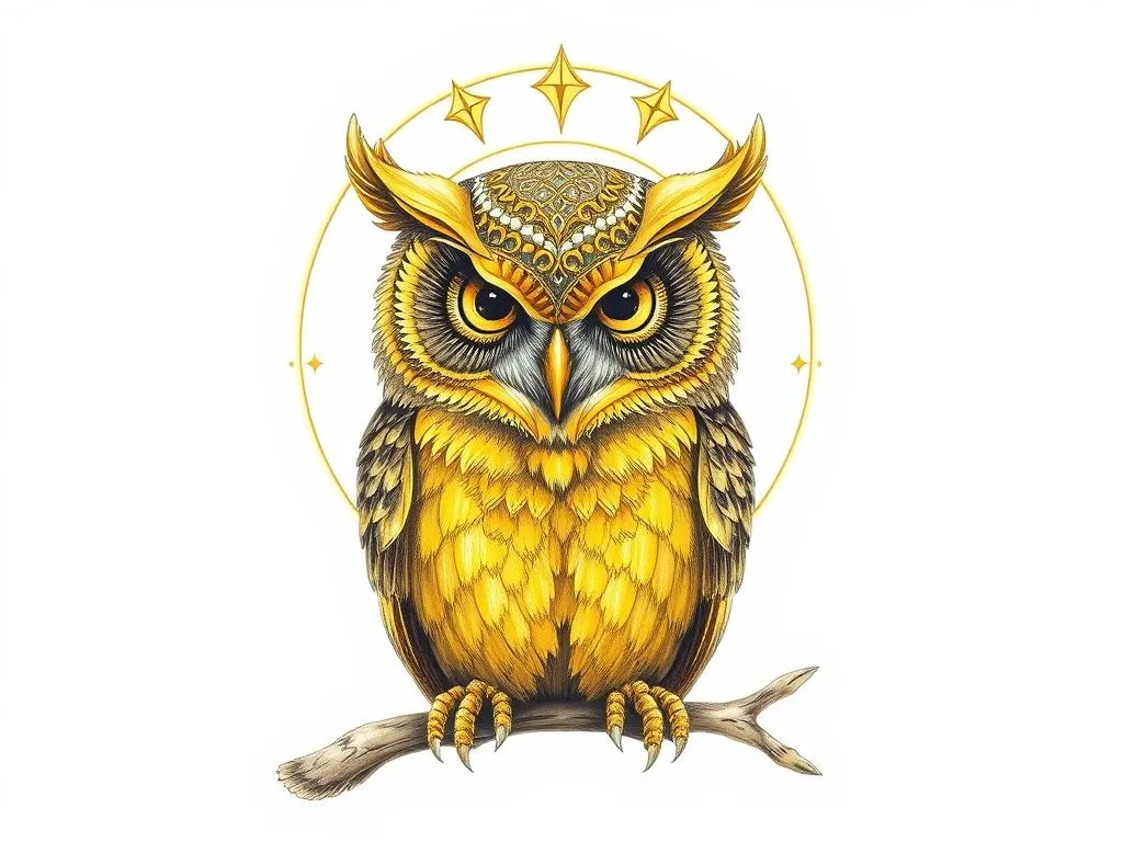 Golden Masked Owl Symbolism and Spirit Animal