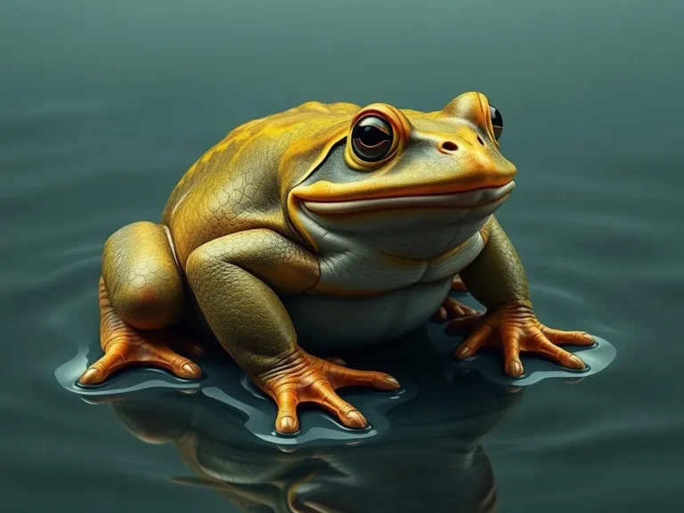 Goliath Frog: The Giant of Symbolism and Spirit