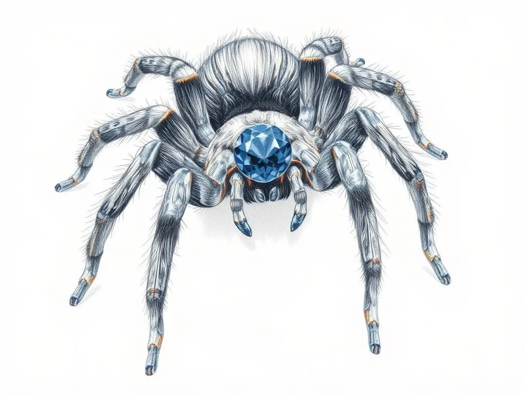 Gooty Sapphire Tarantula Symbolism Meaning