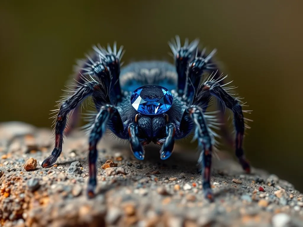 gooty sapphire tarantula symbolism meaning