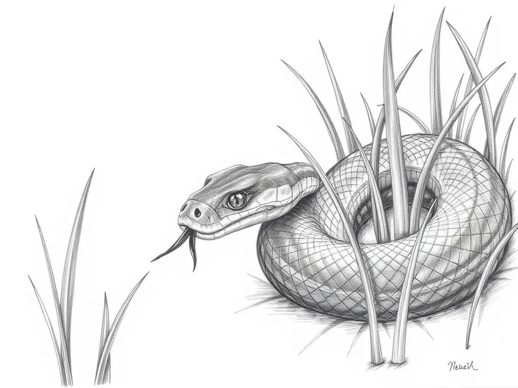 Grass Snake Symbolism and Spirit Animal